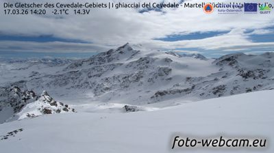 immagine della webcam nei dintorni di Curon Venosta: webcam Stelvio