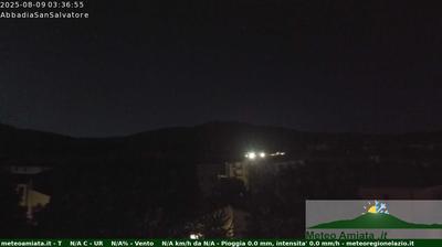 immagine della webcam nei dintorni di Castel Viscardo: webcam Abbadia San Salvatore