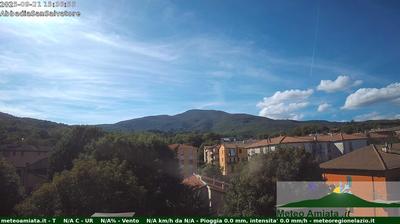 immagine della webcam nei dintorni di San Quirico d'Orcia: webcam Monte Amiata