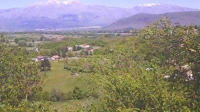 immagine della webcam nei dintorni di Tagliacozzo: webcam Castellafiume
