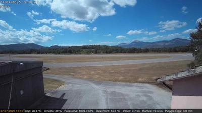 immagine della webcam nei dintorni di Monte Sirino: webcam Grumento Nova