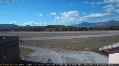 immagine della webcam nei dintorni di San Severino Lucano: webcam Grumento Nova