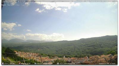 immagine della webcam nei dintorni di Albidona: webcam San Severino Lucano