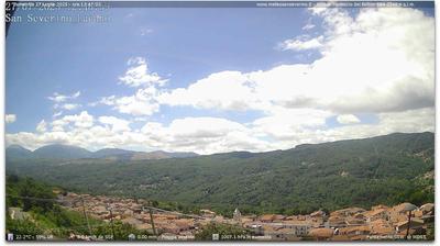 immagine della webcam nei dintorni di Monte Sirino: webcam San Severino Lucano