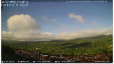 immagine della webcam nei dintorni di San Basile: webcam San Severino Lucano