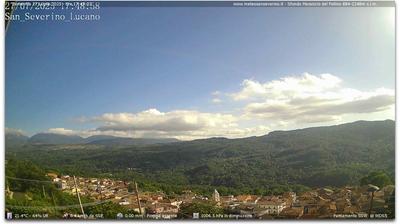 immagine della webcam nei dintorni di Grumento Nova: webcam San Severino Lucano