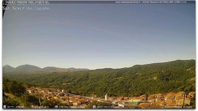 immagine della webcam nei dintorni di Monte Sirino: webcam San Severino Lucano