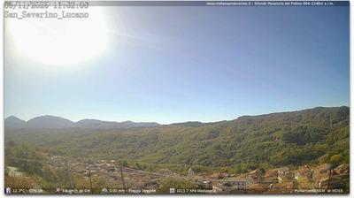 immagine della webcam nei dintorni di San Basile: webcam San Severino Lucano