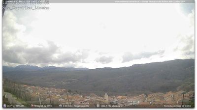 immagine della webcam nei dintorni di Calvera: webcam San Severino Lucano