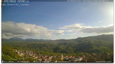 immagine della webcam nei dintorni di Monte Sirino: webcam San Severino Lucano