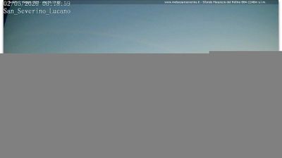 immagine della webcam nei dintorni di Calvera: webcam San Severino Lucano