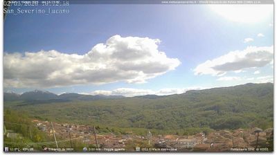 immagine della webcam nei dintorni di San Basile: webcam San Severino Lucano
