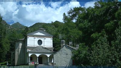 immagine della webcam nei dintorni di Zubiena: webcam Carema