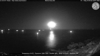 immagine della webcam nei dintorni di Grado: webcam Barcola