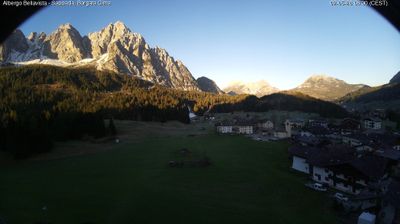 immagine della webcam nei dintorni di Monte Zoncolan: webcam Cima Sappada