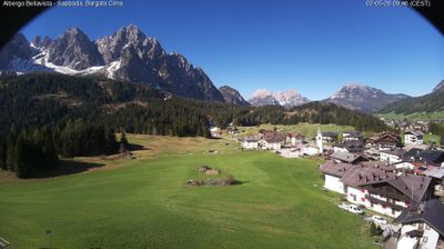 immagine della webcam nei dintorni di Sauris: webcam Cima Sappada
