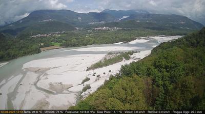 immagine della webcam nei dintorni di Spilimbergo: webcam Pinzano al Tagliamento