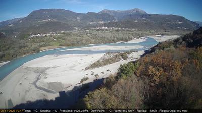 immagine della webcam nei dintorni di Spilimbergo: webcam Pinzano al Tagliamento