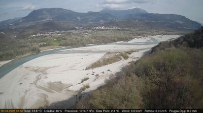 immagine della webcam nei dintorni di Casarsa della Delizia: webcam Pinzano al Tagliamento