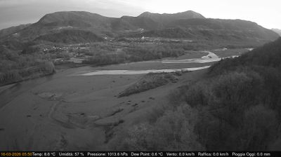 immagine della webcam nei dintorni di Andreis: webcam Pinzano al Tagliamento