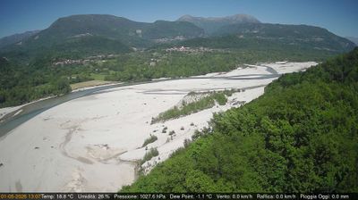 immagine della webcam nei dintorni di Maniago: webcam Pinzano al Tagliamento