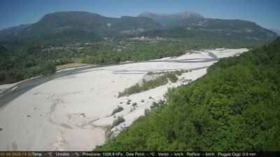immagine della webcam nei dintorni di Spilimbergo: webcam Pinzano al Tagliamento