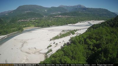 immagine della webcam nei dintorni di Enemonzo: webcam Pinzano al Tagliamento