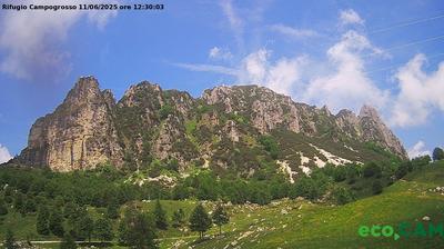 immagine della webcam nei dintorni di Malga San Giorgio: webcam Recoaro Terme