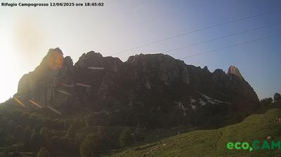 immagine della webcam nei dintorni di Valli del Pasubio: webcam Recoaro Terme