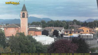 immagine della webcam nei dintorni di Fiesso d'Artico: webcam Maserà di Padova