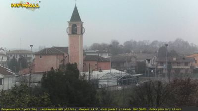 immagine della webcam nei dintorni di Fiesso d'Artico: webcam Maserà di Padova
