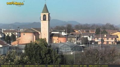 immagine della webcam nei dintorni di Fiesso d'Artico: webcam Maserà di Padova