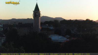 immagine della webcam nei dintorni di Fiesso d'Artico: webcam Maserà di Padova