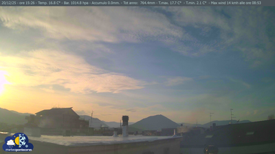 immagine della webcam nei dintorni di Isola del Liri: webcam Pontecorvo