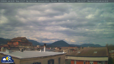 immagine della webcam nei dintorni di Castelliri: webcam Pontecorvo