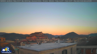 immagine della webcam nei dintorni di Sessa Aurunca: webcam Pontecorvo