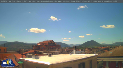 immagine della webcam nei dintorni di Scauri: webcam Pontecorvo