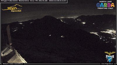 immagine della webcam nei dintorni di Monte Bondone: webcam Ronzo-Chienis