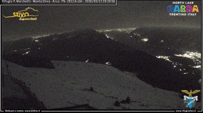 immagine della webcam nei dintorni di Monte Bondone: webcam Ronzo-Chienis