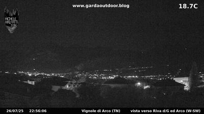 immagine della webcam nei dintorni di Ledro: webcam Arco
