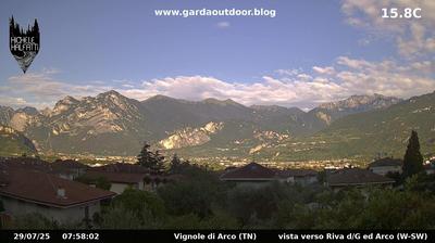 immagine della webcam nei dintorni di Daone: webcam Arco