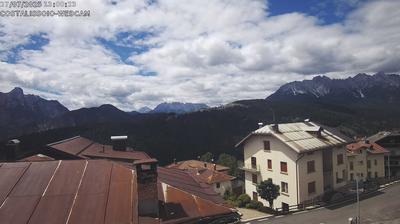 immagine della webcam nei dintorni di Cima Sappada: webcam Santo Stefano di Cadore