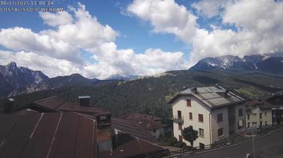 immagine della webcam nei dintorni di Domegge di Cadore: webcam Santo Stefano di Cadore