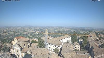 immagine della webcam nei dintorni di Castelfidardo: webcam Cingoli