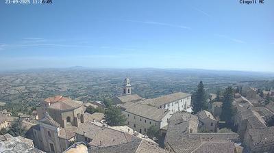 immagine della webcam nei dintorni di Ancona: webcam Cingoli