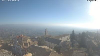 immagine della webcam nei dintorni di Treia: webcam Cingoli