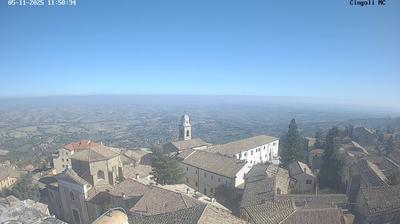 immagine della webcam nei dintorni di Fabriano: webcam Cingoli
