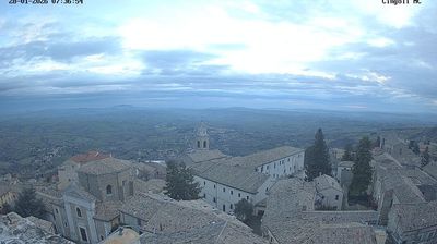 immagine della webcam nei dintorni di Castelfidardo: webcam Cingoli