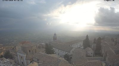 immagine della webcam nei dintorni di Castelfidardo: webcam Cingoli