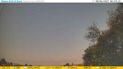 immagine della webcam nei dintorni di Rocca Priora: webcam Pomezia